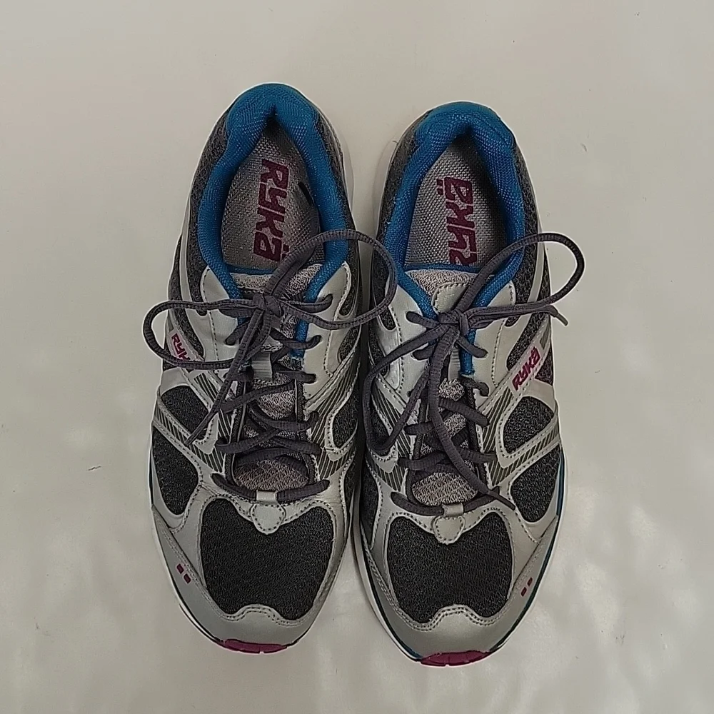Ryka women's Influence 9 leather & fabric running athleisure gym workout